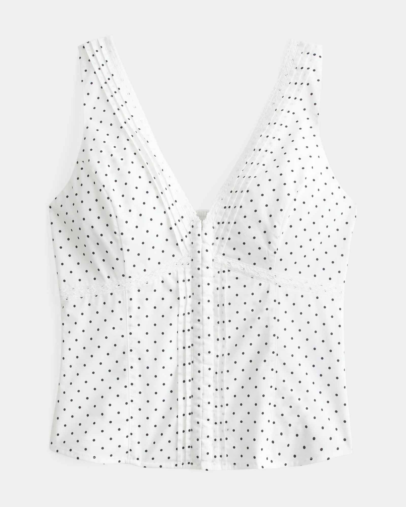 Hollister Hook & Eye Lace Trim Tank