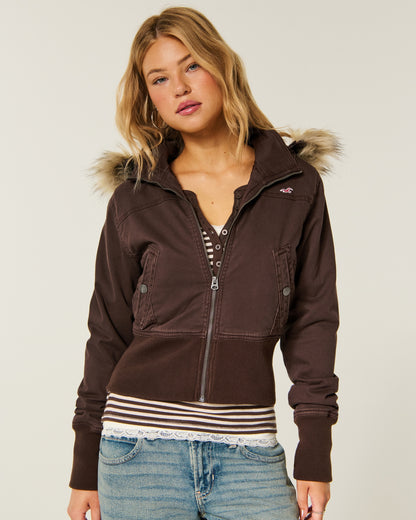 Hollister Hollister Peyton Twill Jacket