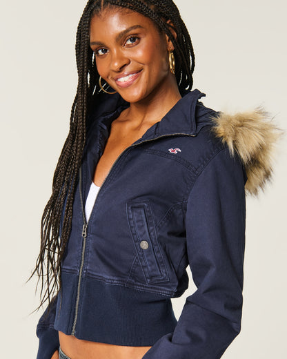 Hollister Hollister Peyton Twill Jacket