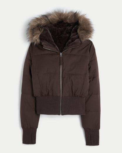 Hollister Hollister Peyton Reversible Puffer Jacket