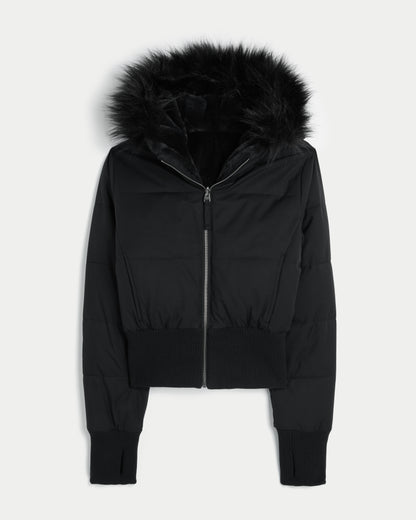 Hollister Hollister Peyton Reversible Puffer Jacket