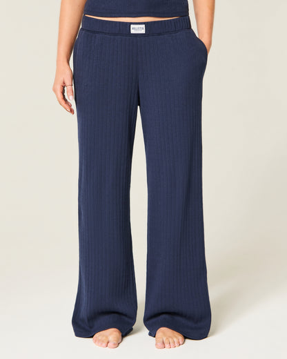 Hollister Pointelle Straight Pants