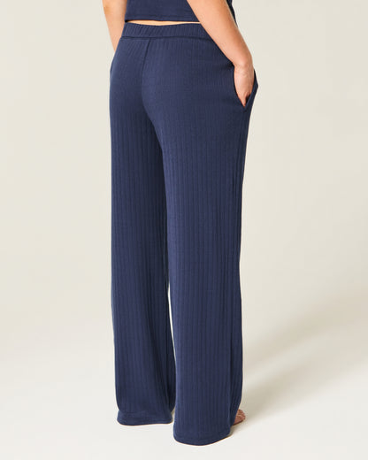 Hollister Pointelle Straight Pants