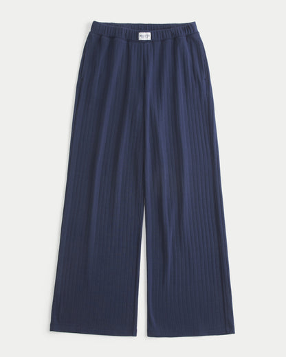 Hollister Pointelle Straight Pants