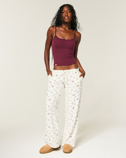 Hollister Cozy Wide-Leg Pants