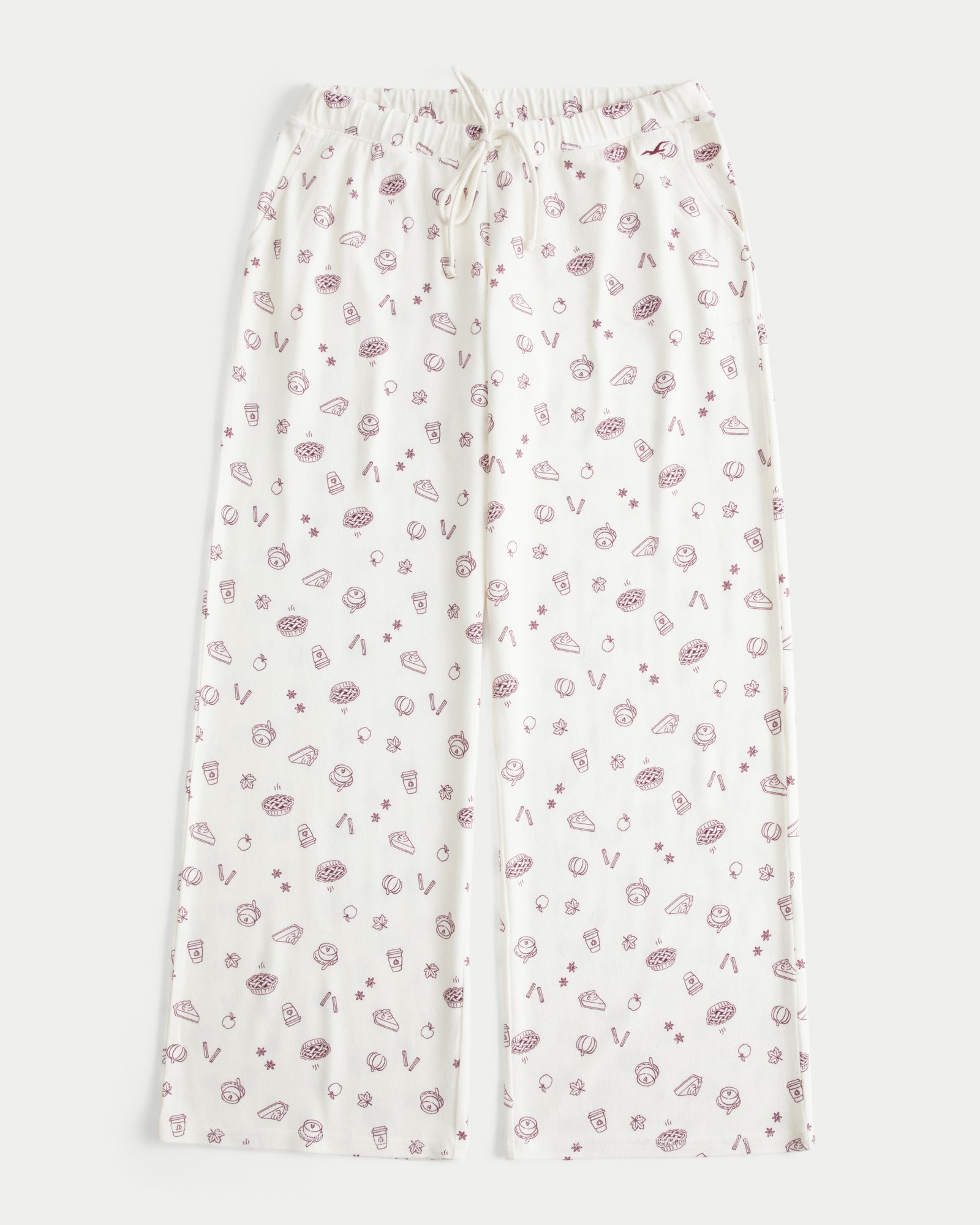 Hollister Cozy Wide-Leg Pants