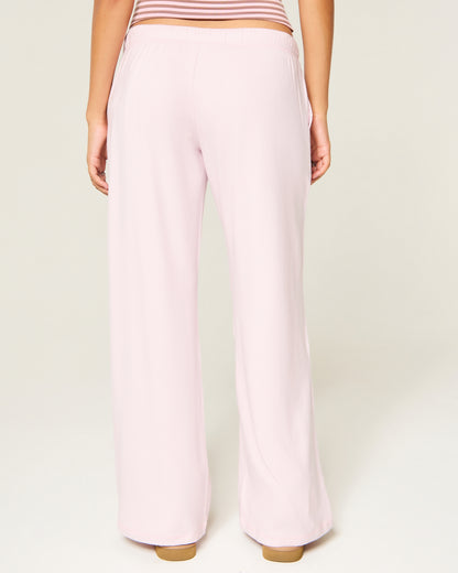 Hollister Cozy Wide-Leg Pants