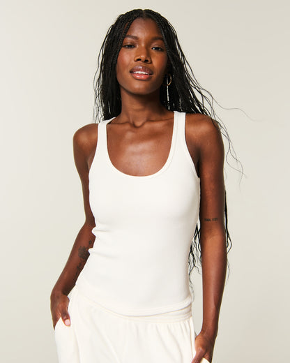 Hollister Waffle Tank