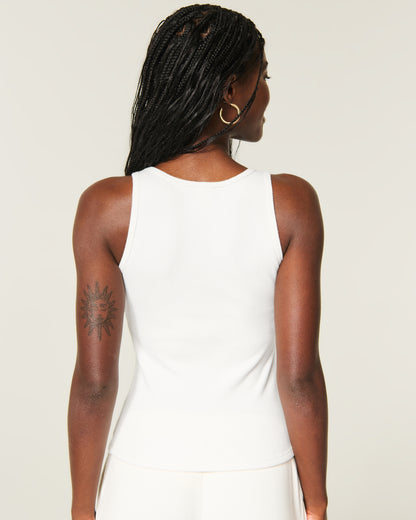 Hollister Waffle Tank
