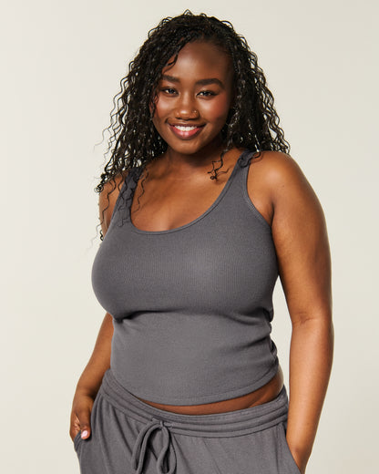Hollister Waffle Tank