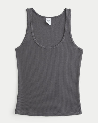 Hollister Waffle Tank