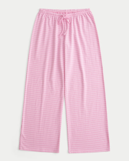 Hollister Knit Pull-On Wide-Leg Pants