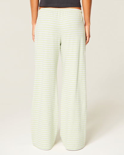 Hollister Knit Pull-On Wide-Leg Pants