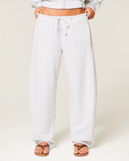 Hollister Hollister Feel Good Low-Rise Barrel Sweatpants