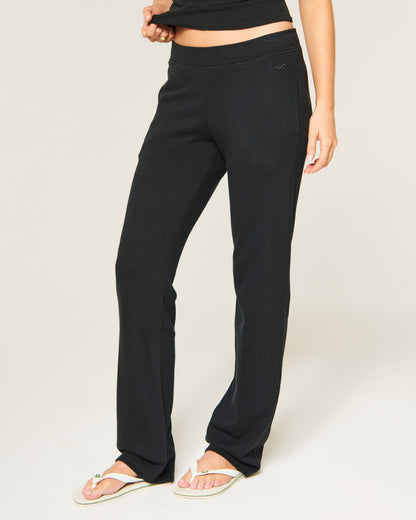 Hollister Low-Rise Straight Sweatpants