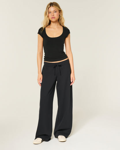 Hollister Hollister Feel Good Low-Rise Baggy Sweatpants