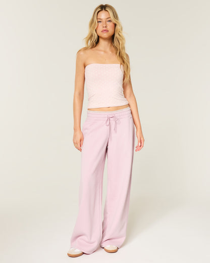 Hollister Hollister Feel Good Low-Rise Baggy Sweatpants
