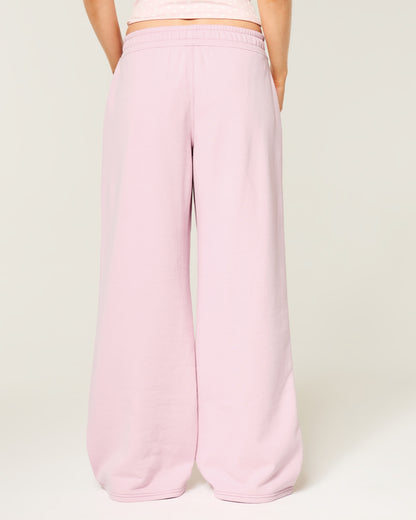 Hollister Hollister Feel Good Low-Rise Baggy Sweatpants