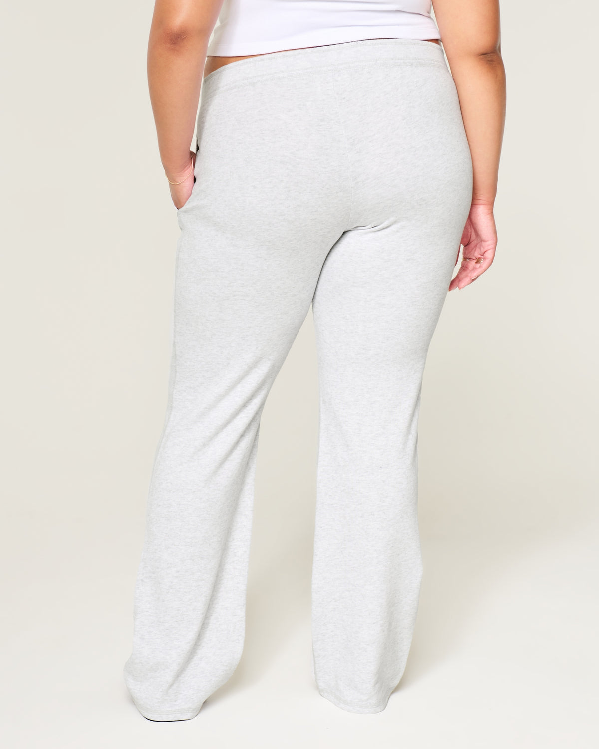 Hollister Low-Rise Straight Sweatpants
