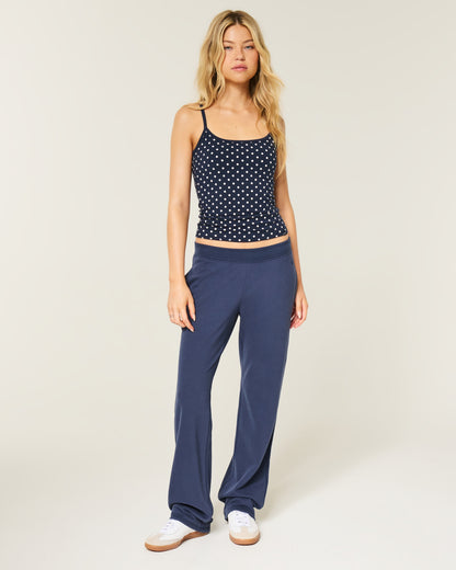 Hollister Low-Rise Straight Sweatpants