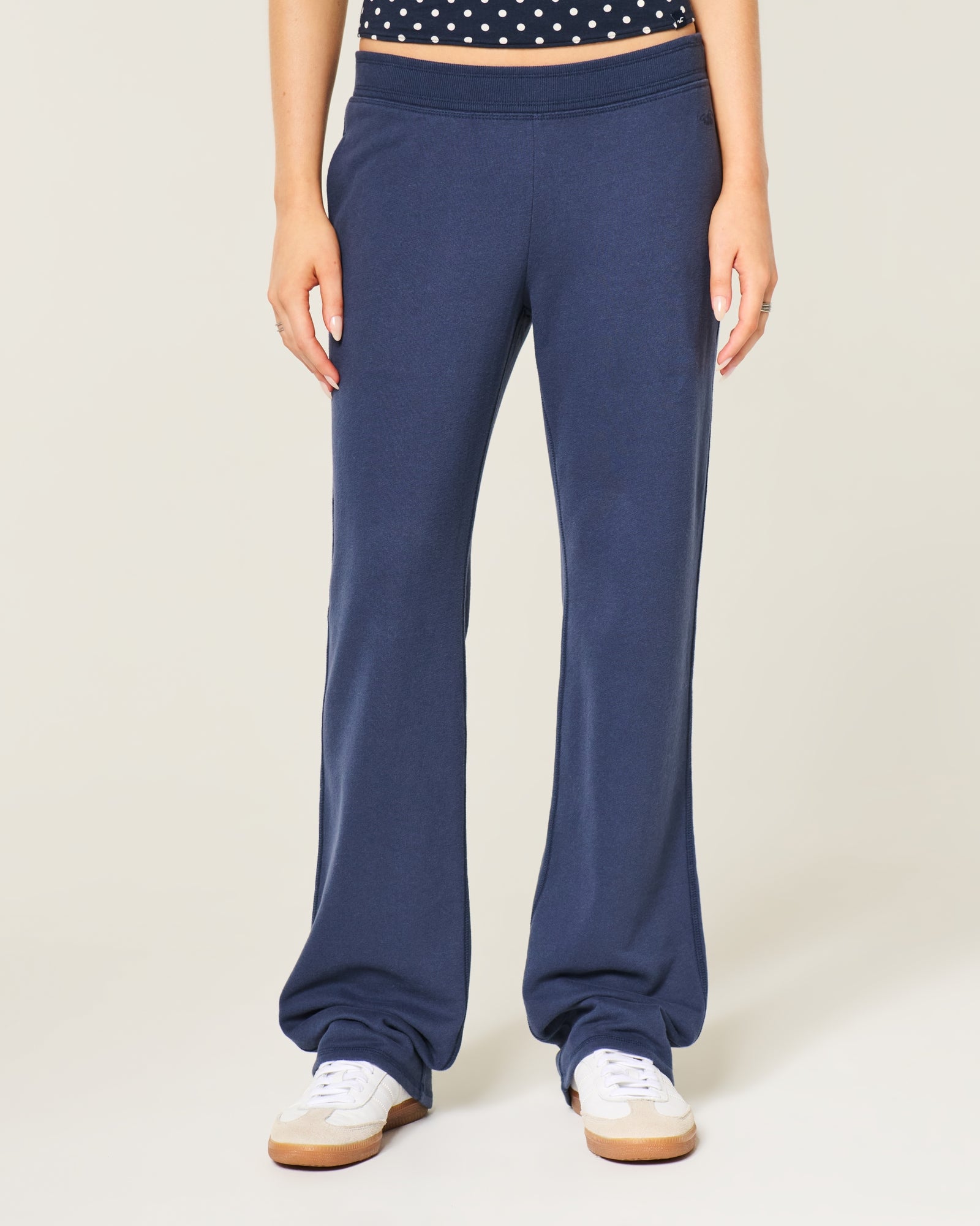 Hollister Low-Rise Straight Sweatpants