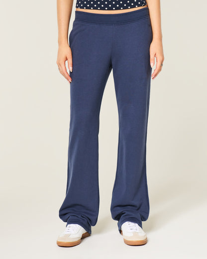 Hollister Low-Rise Straight Sweatpants