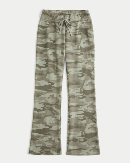 Hollister Hollister Feel Good Low-Rise Bootcut Sweatpants