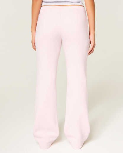 Hollister Hollister Feel Good Low-Rise Bootcut Sweatpants