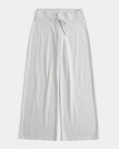 Hollister Knit Wide-Leg Pants