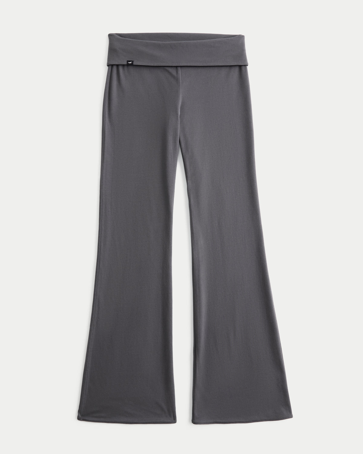 Hollister Hollister Callie Reversible Knit Foldover Flare Pants
