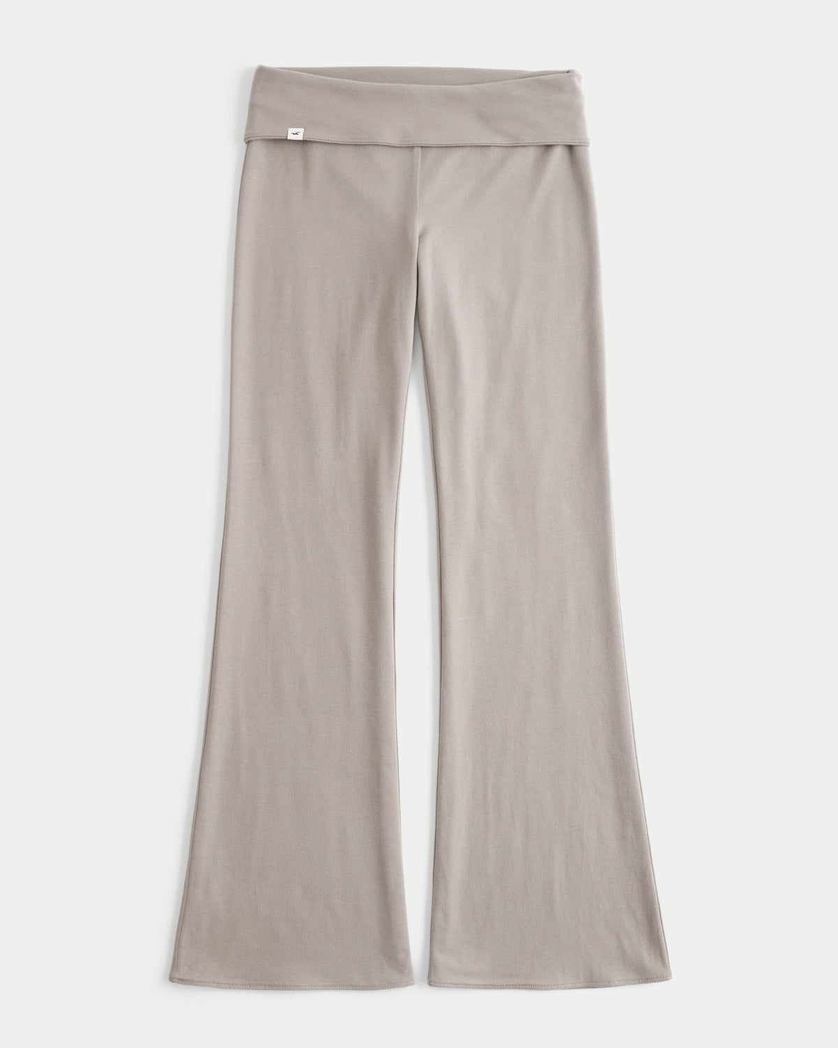 Hollister Hollister Callie Reversible Knit Foldover Flare Pants
