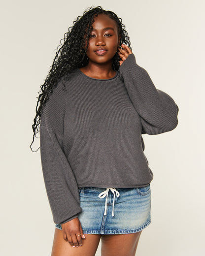 Hollister Easy Roll-Neck Sweater