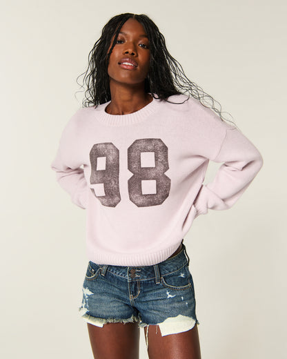 Hollister Relaxed Crew Sweater
