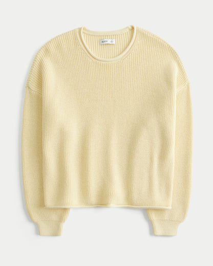 Hollister Easy Roll-Neck Crew Sweater
