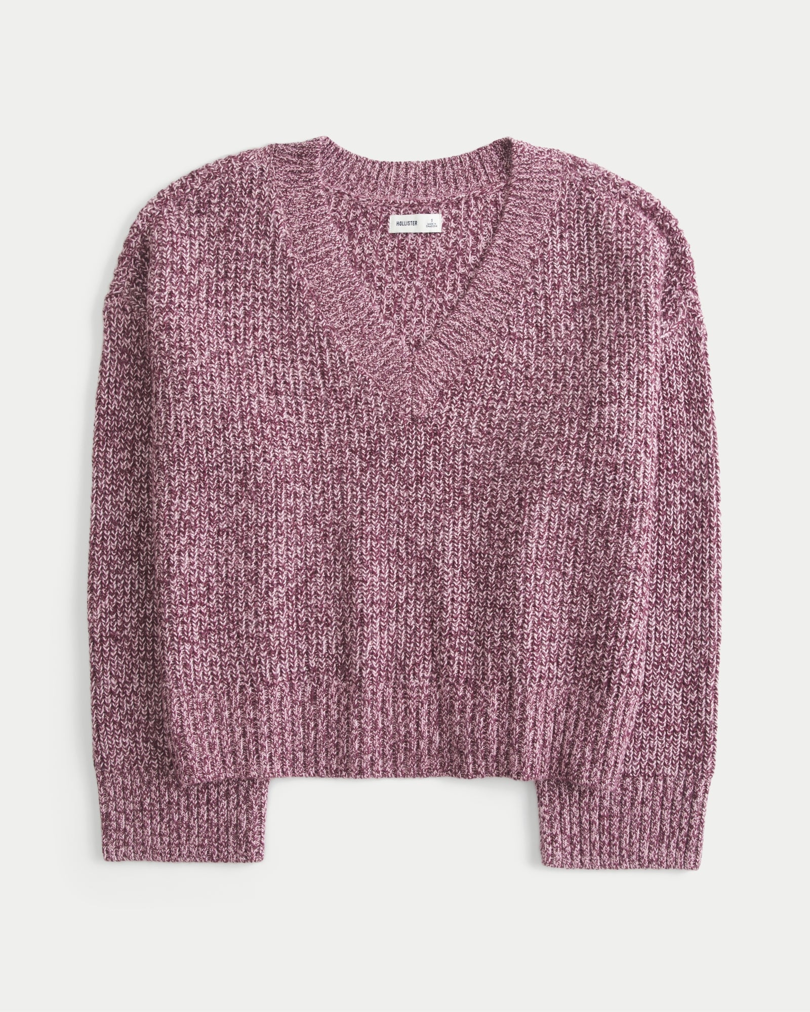 Hollister Easy V-Neck Shaker Sweater