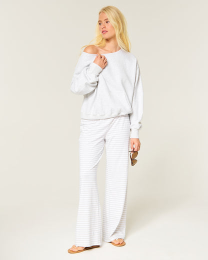 Hollister Hollister Feel Good Easy Off-the-Shoulder Sweatshirt