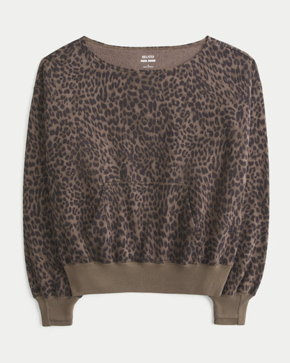 Hollister Hollister Feel Good Off-the-Shoulder Sweatshirt