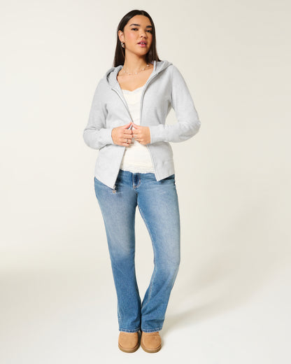 Hollister Hollister Feel Good Customizable Charm Zip-Up Hoodie