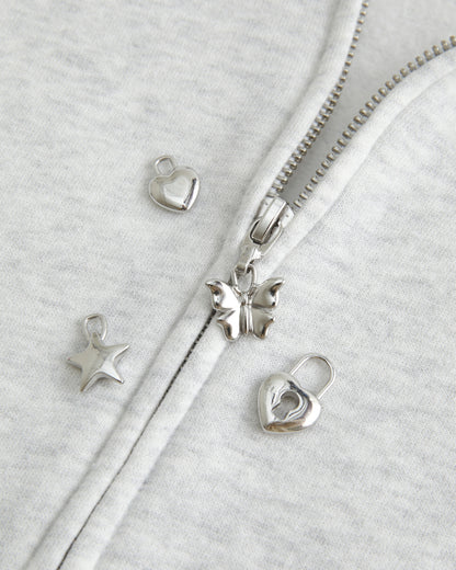 Hollister Hollister Feel Good Customizable Charm Zip-Up Hoodie