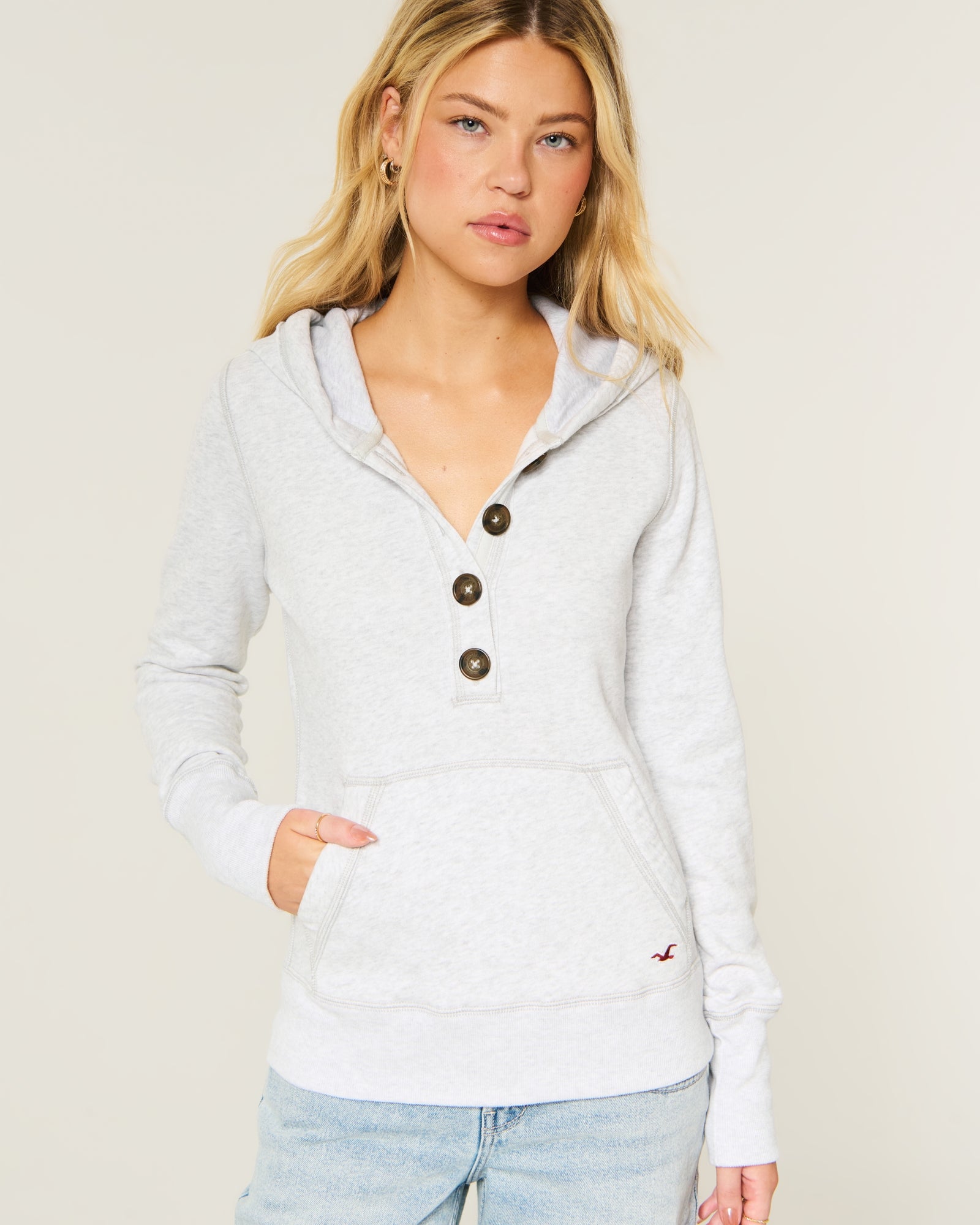 Hollister Henley Hoodie