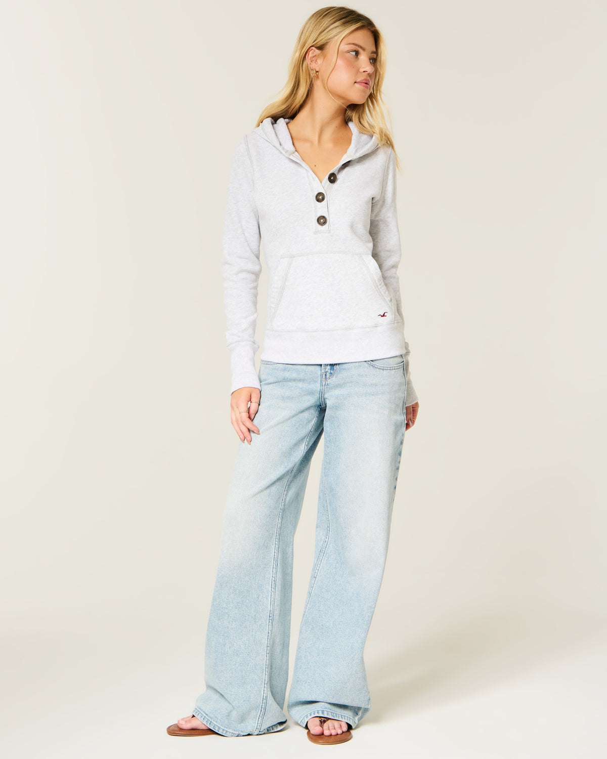Hollister Henley Hoodie