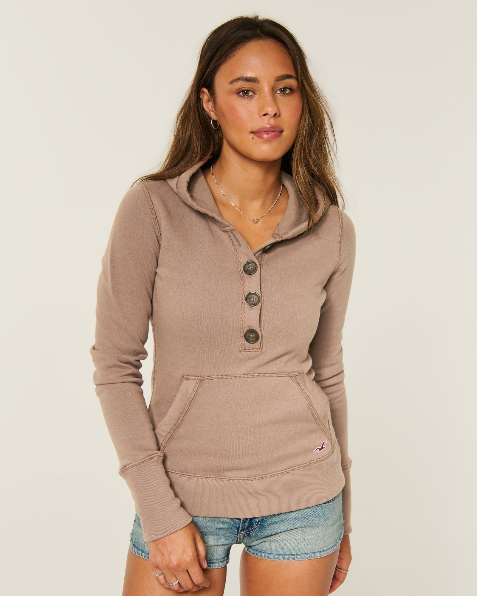Hollister Henley Hoodie
