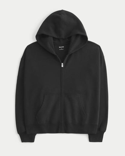 Hollister Hollister Feel Good Easy Zip-Up Hoodie
