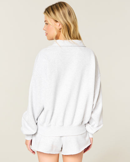 Hollister Hollister Feel Good Half-Zip Sweatshirt