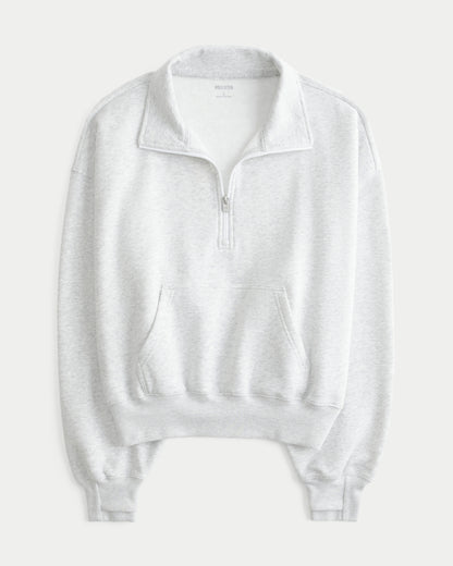 Hollister Hollister Feel Good Half-Zip Sweatshirt