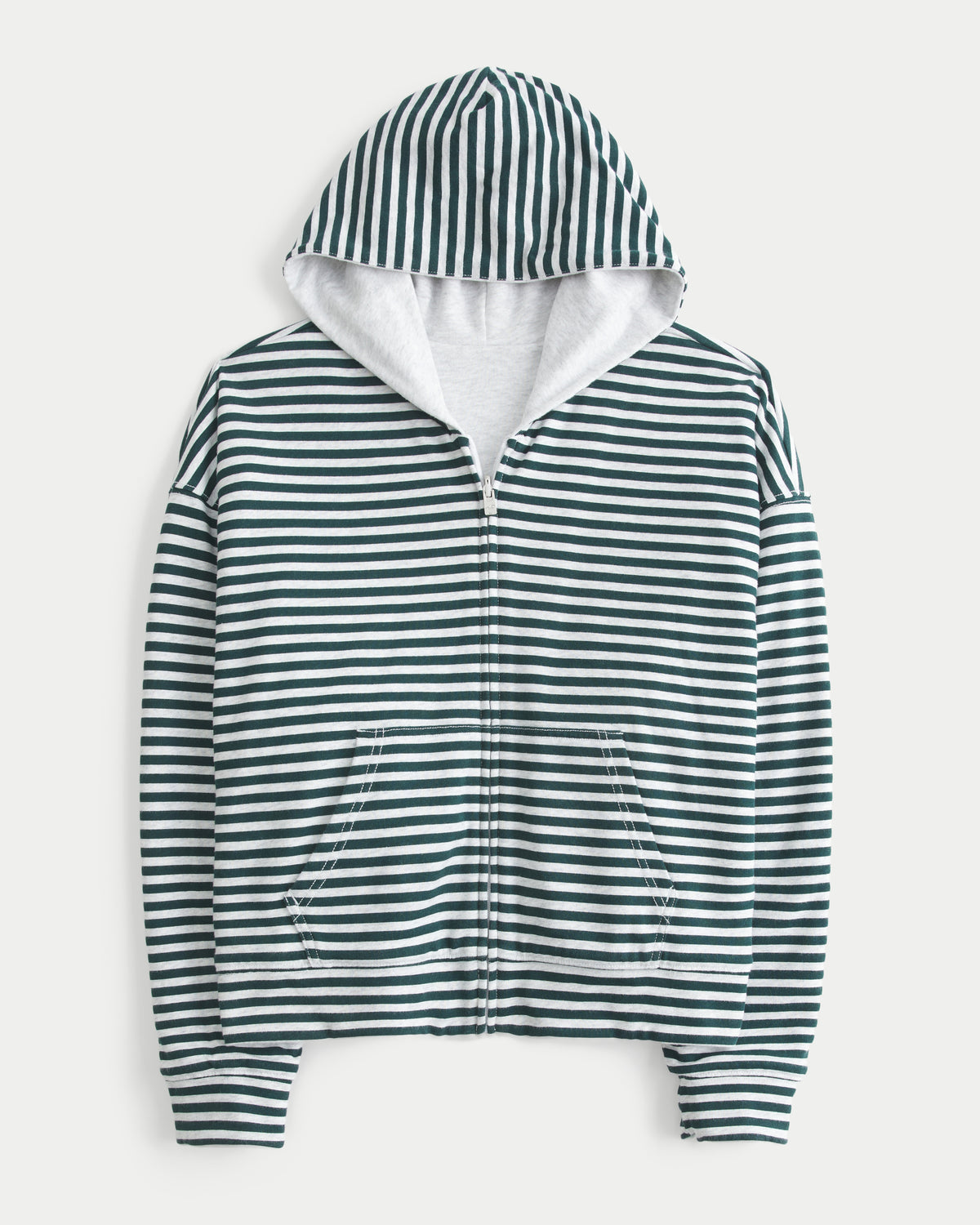 Hollister Hollister Feel Good Reversible Zip-Up Hoodie