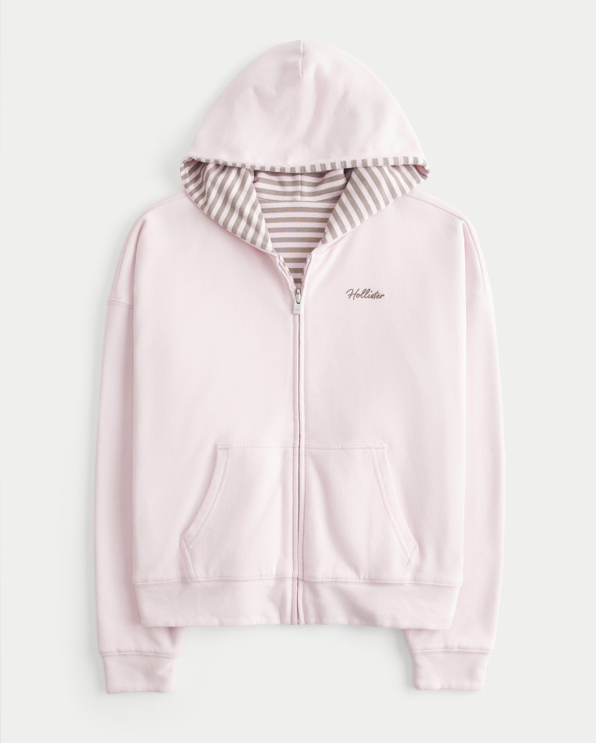 Hollister Hollister Feel Good Reversible Zip-Up Hoodie