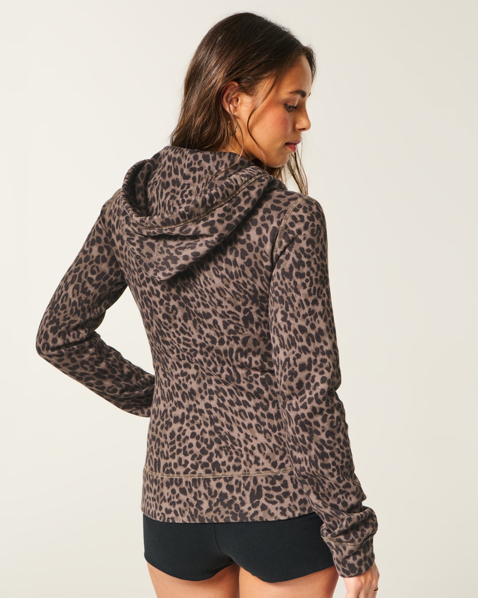 Hollister Hollister Feel Good Slim Zip-Up Hoodie