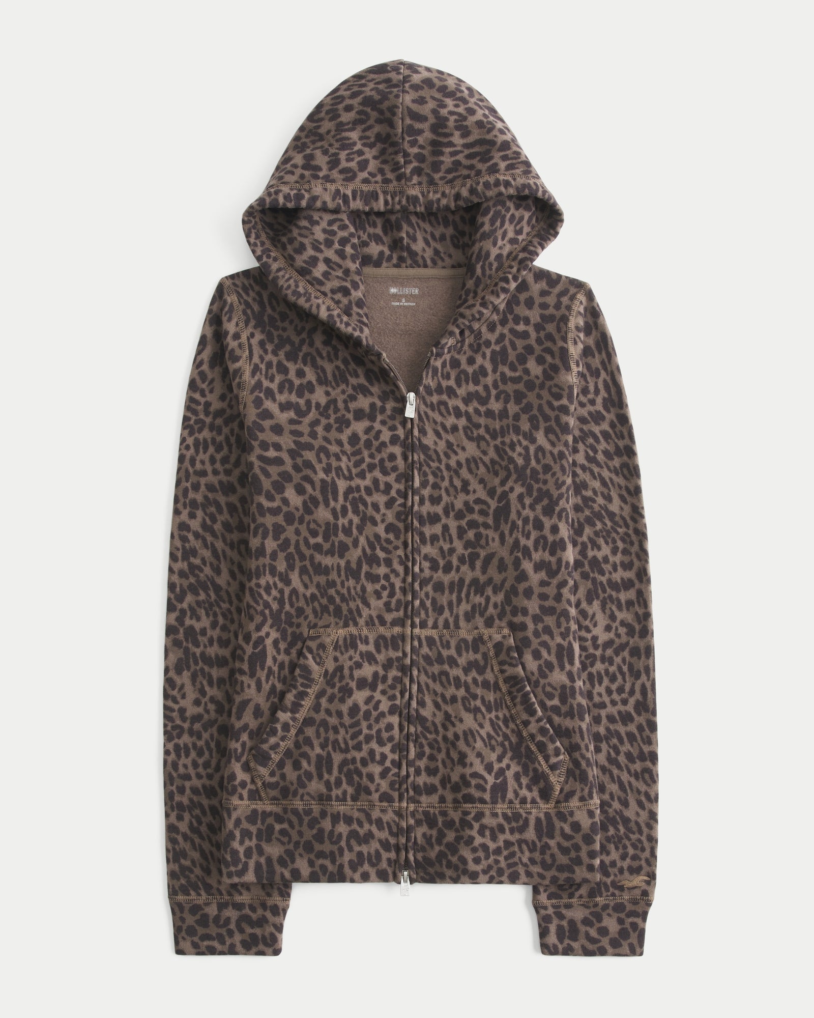 Hollister Hollister Feel Good Slim Zip-Up Hoodie