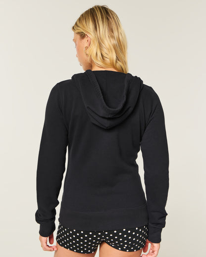 Hollister Hollister Feel Good Slim Zip-Up Hoodie